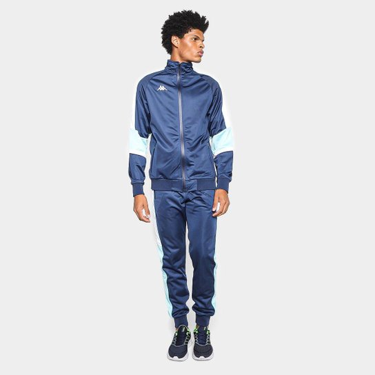 Agasalho Kappa Trilobal Sport Lettering Masculino