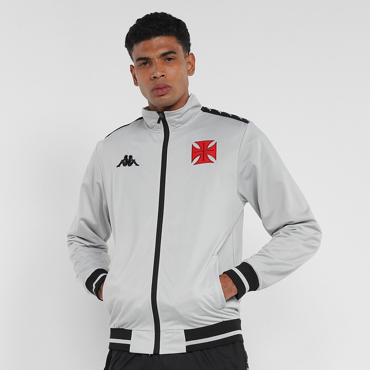 Casaco Vasco Blusa De Frio Kappa Agasalho Vasco Da Gama Kappa