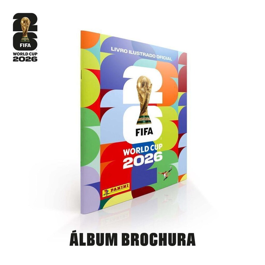 Álbum de Figurinhas Brochura Copa do Mundo FIFA 2026 EUA Panini