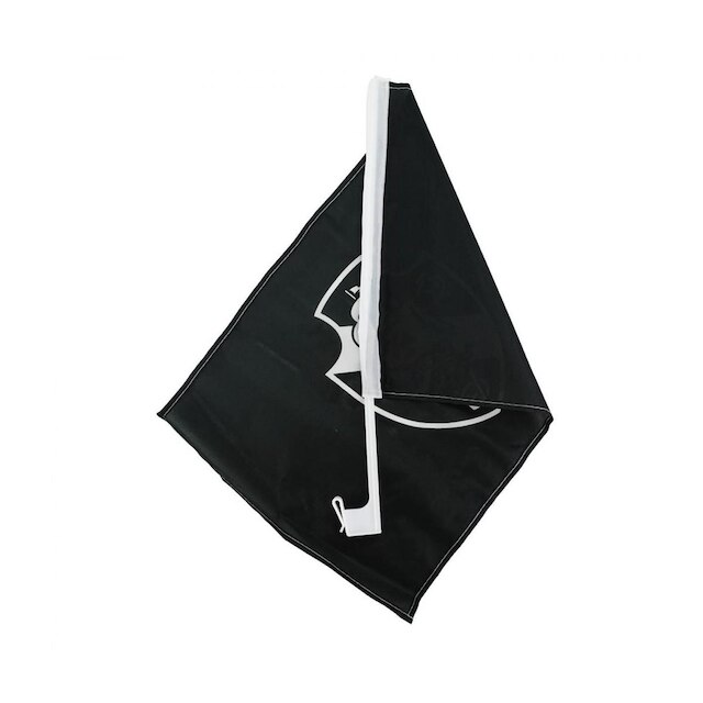 Bandeira Haste Plástico Vidro Carro Vasco