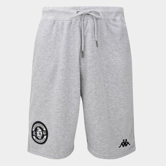 Bermuda Moletom Vasco Kappa Supporter Masculina