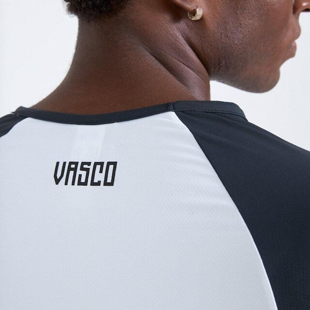 BLUSA MANGA LONGA UV VASCO PLAGA BRANCO/PRETO/GG