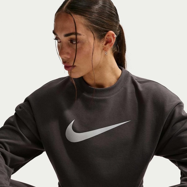 Blusão Cropped Nike Pro Fleece Feminino