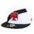 Boné New Era Vasco Da Gama 59FIFTY Aba Reta Fitted - Branco