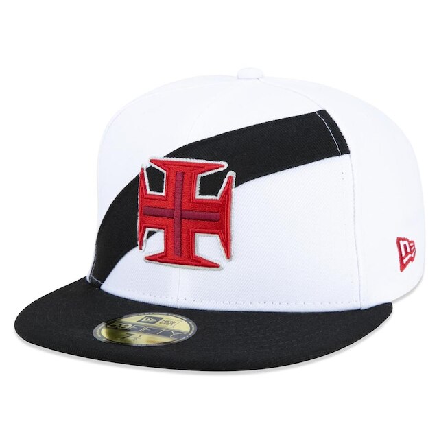 Boné New Era Vasco Da Gama 59FIFTY Aba Reta Fitted