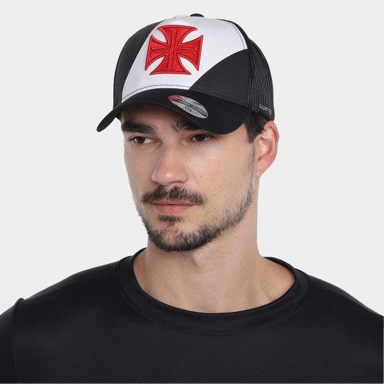 Boné Vasco Cruzmaltino Aba Curva
