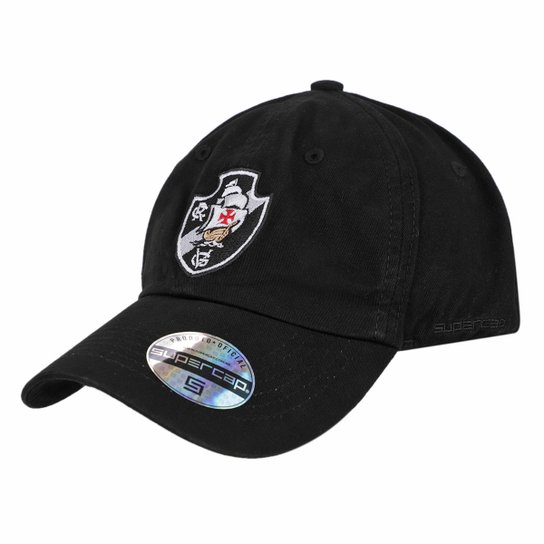 Boné Vasco da Gama Aba Curva Tinturado