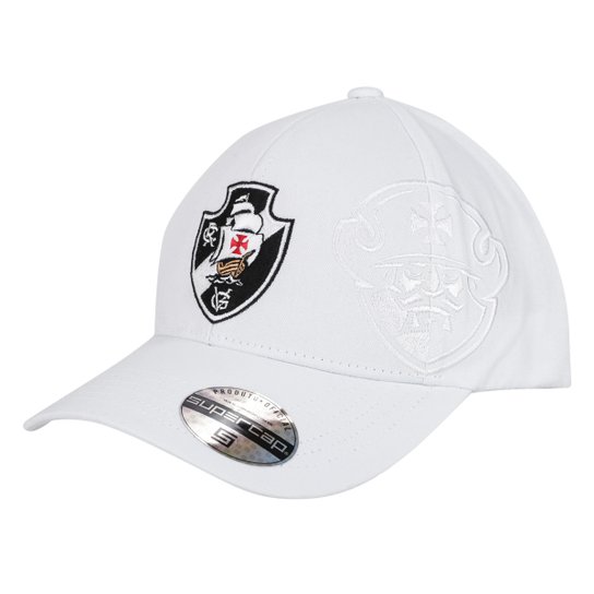 Boné Vasco da Gama Brasão Lateral Logo Frontal