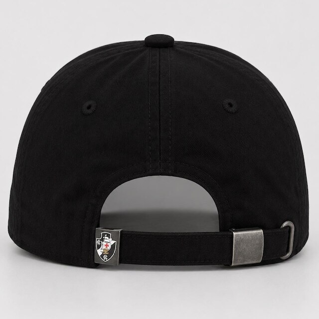 Boné Vasco Da Gama SuperCap Cruz de Malta Aba Curva Preto Oficial