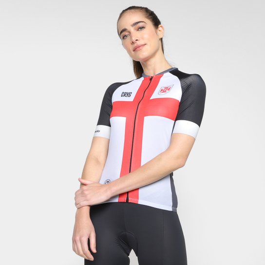 Camisa de Ciclismo Vasco da Gama Templária Feminina
