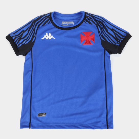 Camisa de Goleiro Vasco Infantil I 21/22 s/n° Torcedor Kappa