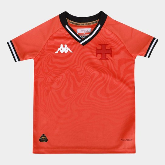 Camisa Infantil Vasco 25/26 s/n Goleiro Kappa