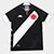 Camisa Infantil Vasco da Gama I 22/23 Torcedor Kappa - Preto+Branco