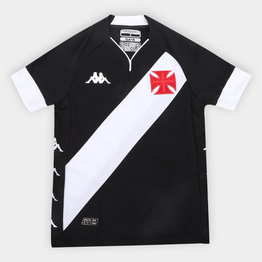 Camisa Infantil Vasco da Gama I 22/23 Torcedor Kappa