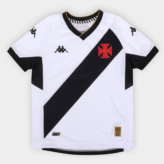 Camisa Infantil Vasco da Gama II 23/24 s/n° Jogador Kappa