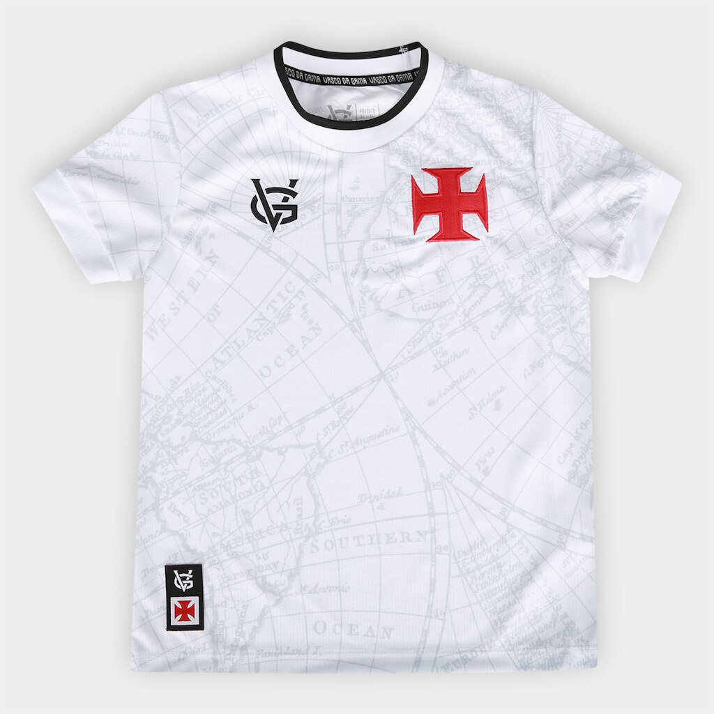 Camisa Infantil Vasco Geografic