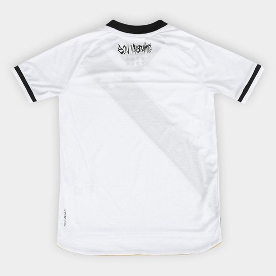 Camisa Infantil Vasco II 25/26 s/n Jogador Kappa Masculino