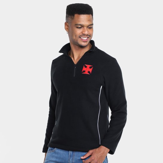 Camisa Manga Longa Vasco RetrôMania Fleece Masculina