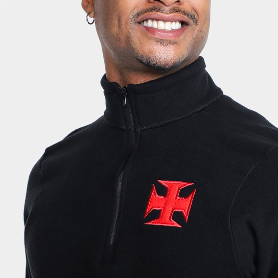 Camisa Manga Longa Vasco RetrôMania Fleece Masculina