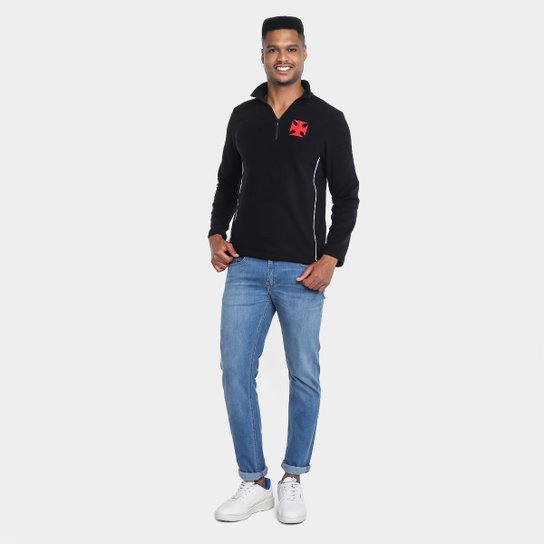 Camisa Manga Longa Vasco RetrôMania Fleece Masculina