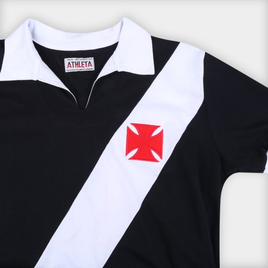 Camisa Polo Retrô Vasco 1960 Athleta Masculina
