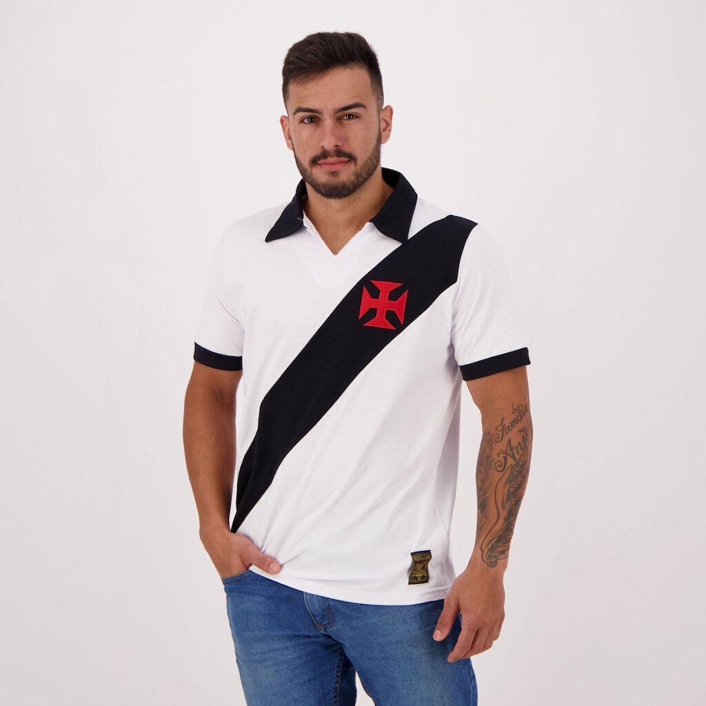 Camisa Polo Vasco da Gama Paris Masculina