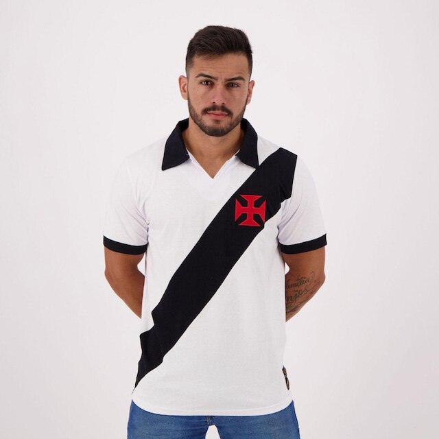 Camisa Polo Vasco da Gama Paris Masculina
