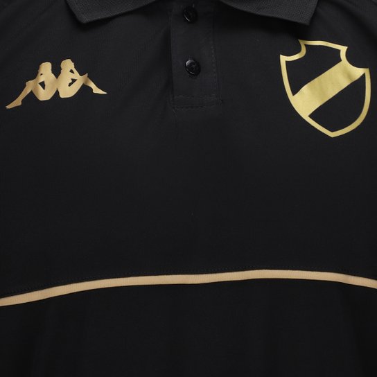 Camisa Polo Vasco Monochromatic Kappa Masculina