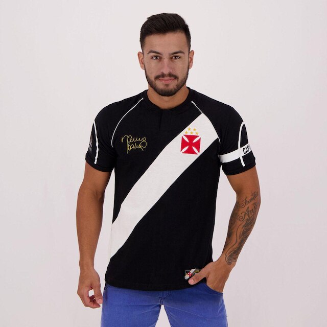 Camisa Vasco 1998 Retrô Mauro Galvão Masculina