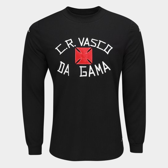 Camisa Vasco 24/25 Goleiro Kombat 1974 Kappa M/L Masculina