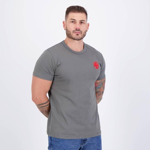 Camisa Vasco Barreira Cinza