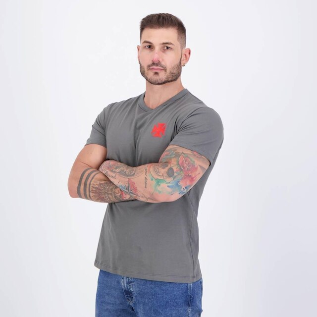 Camisa Vasco Barreira Cinza