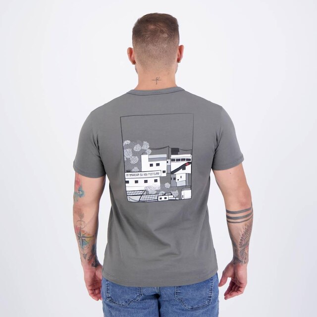 Camisa Vasco Barreira Cinza