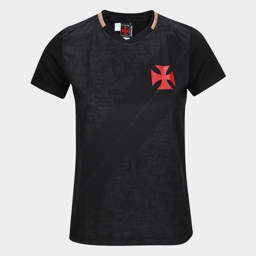 Camisa Vasco Braziline Valor Feminina