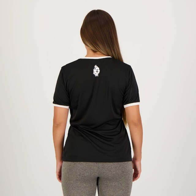 Camisa Vasco Building Feminina Preta