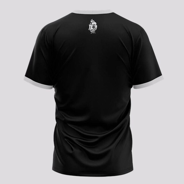 Camisa Vasco Building Infantil Preta