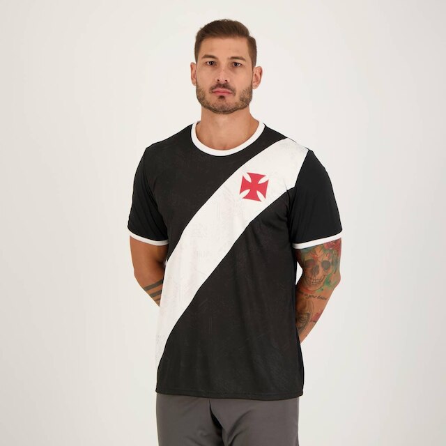 Camisa Vasco Building Preta