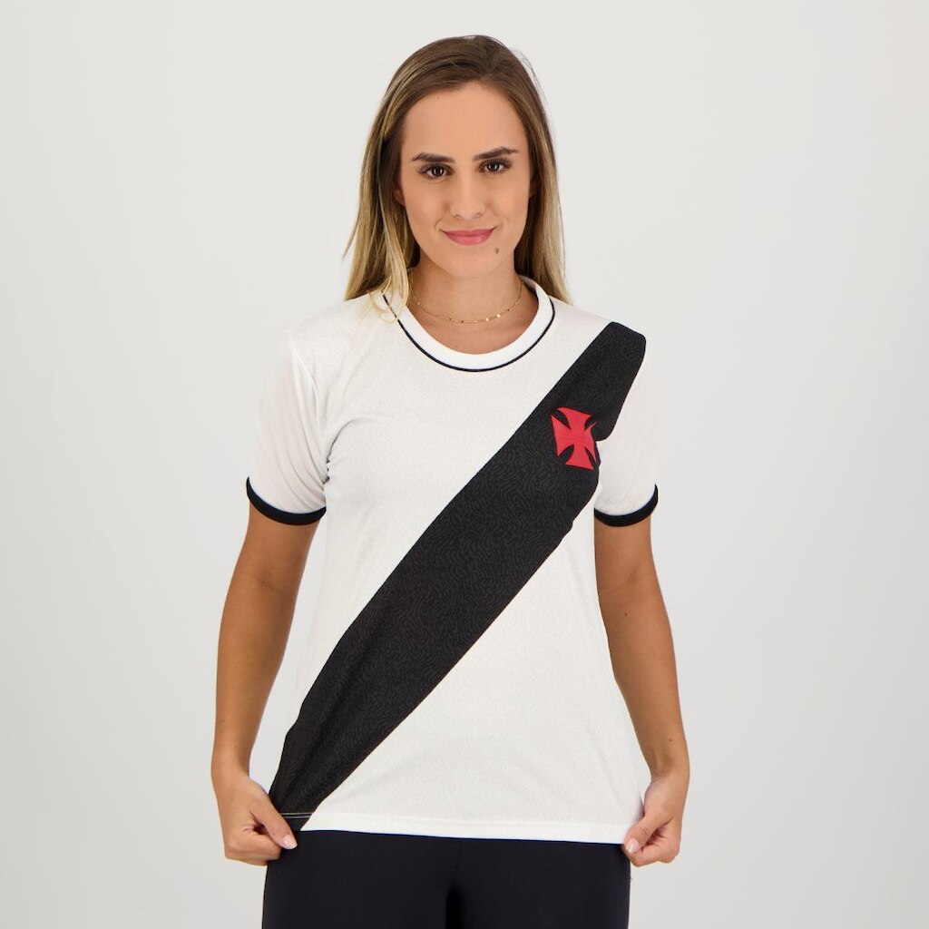 Camisa Vasco Caravel Feminina Branca