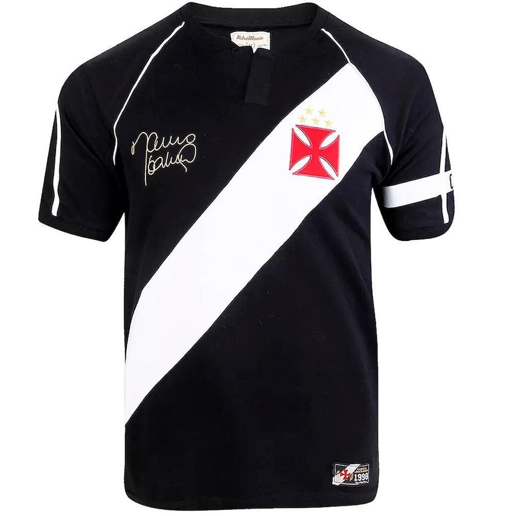 Camisa Vasco da Gama 1998 Retrô Mauro Galvão