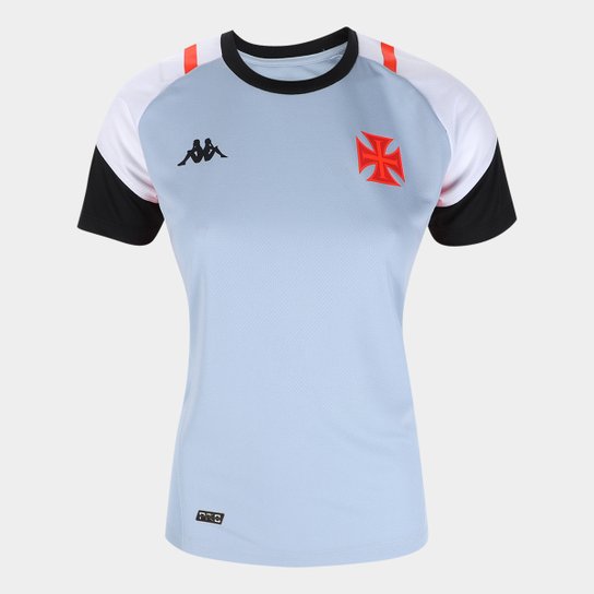 Camisa Vasco da Gama 23/24 s/n° Treino Jogador Kappa Feminina