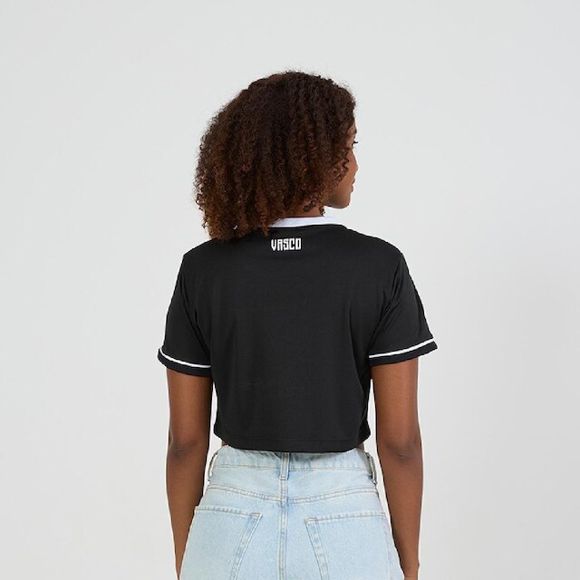 Camisa Vasco Da Gama Cropped Grito - Feminino