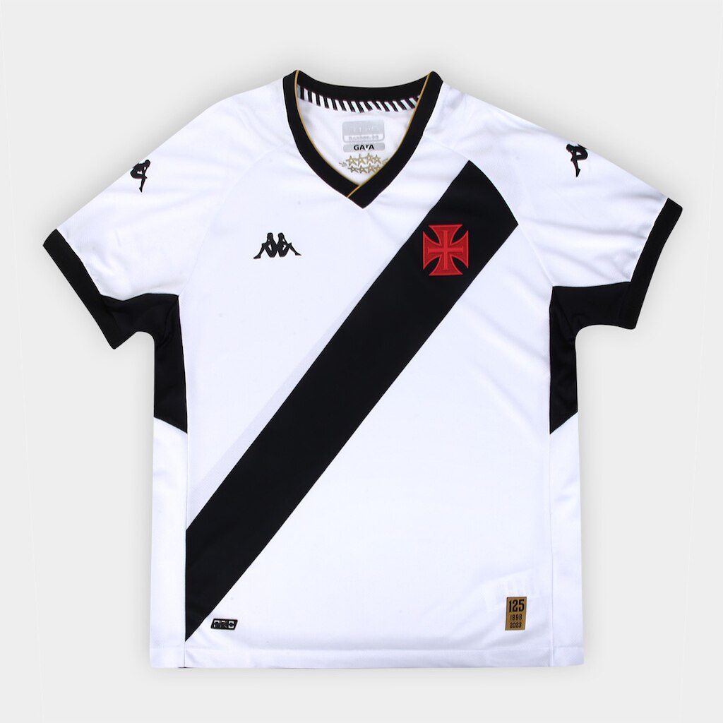 Camisa Vasco da Gama II 23/24 s/n° Jogador Kappa Feminina