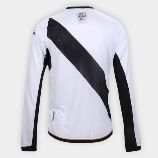 Camisa Vasco da Gama II 23/24 s/n° Jogador Manga Longa Kappa Feminina