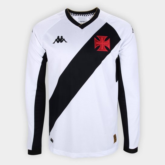 Camisa Vasco da Gama II 23/24 s/n° Jogador Manga Longa Kappa Masculina