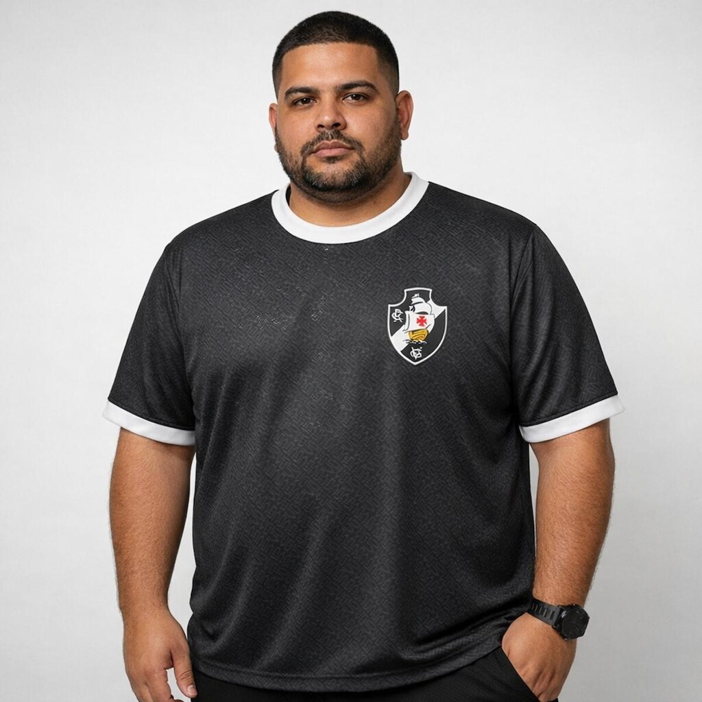 Camisa Vasco da Gama Origem Plus Size Masculina