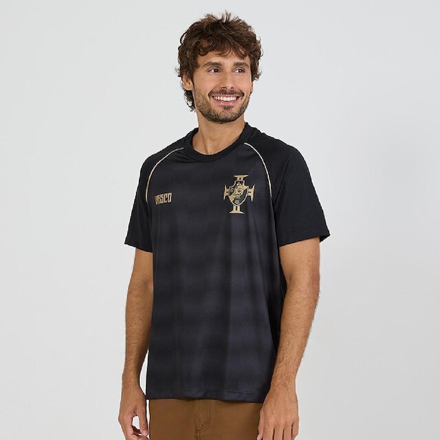 Camisa Vasco Da Gama Raglan Mosaico - Masculino