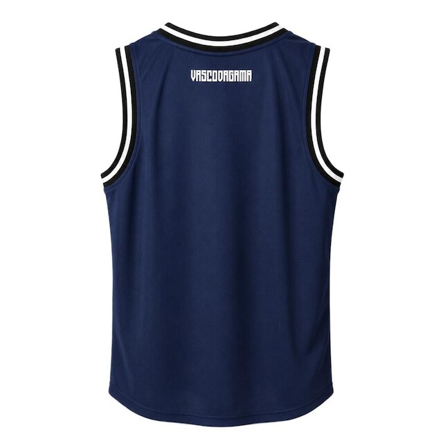 Camisa Vasco Da Gama VG Regata Azul - Masculino