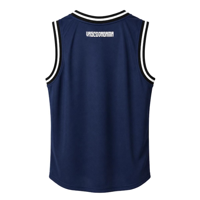 Camisa Vasco Da Gama VG Regata Azul - Masculino