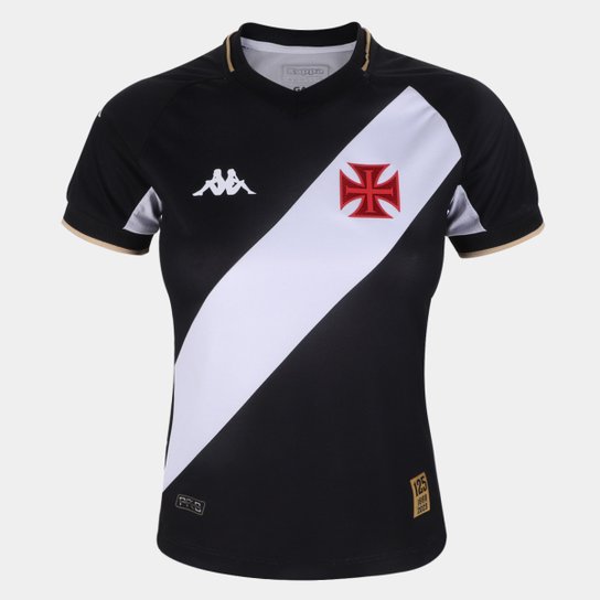 Camisa Vasco I 23/24 s/n° Jogador Kappa Feminina