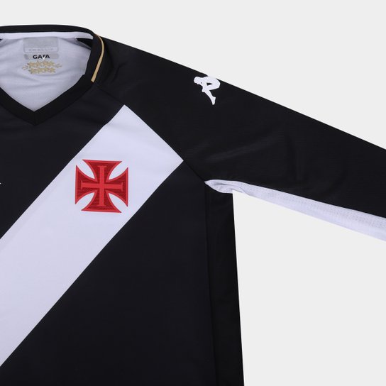 Camisa Vasco I 23/24 s/n° Jogador Kappa Manga Longa Masculina